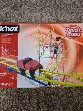 Toys - K'nex Clock Work Thrill Rides Building Set - Open Box - Contents Sealed